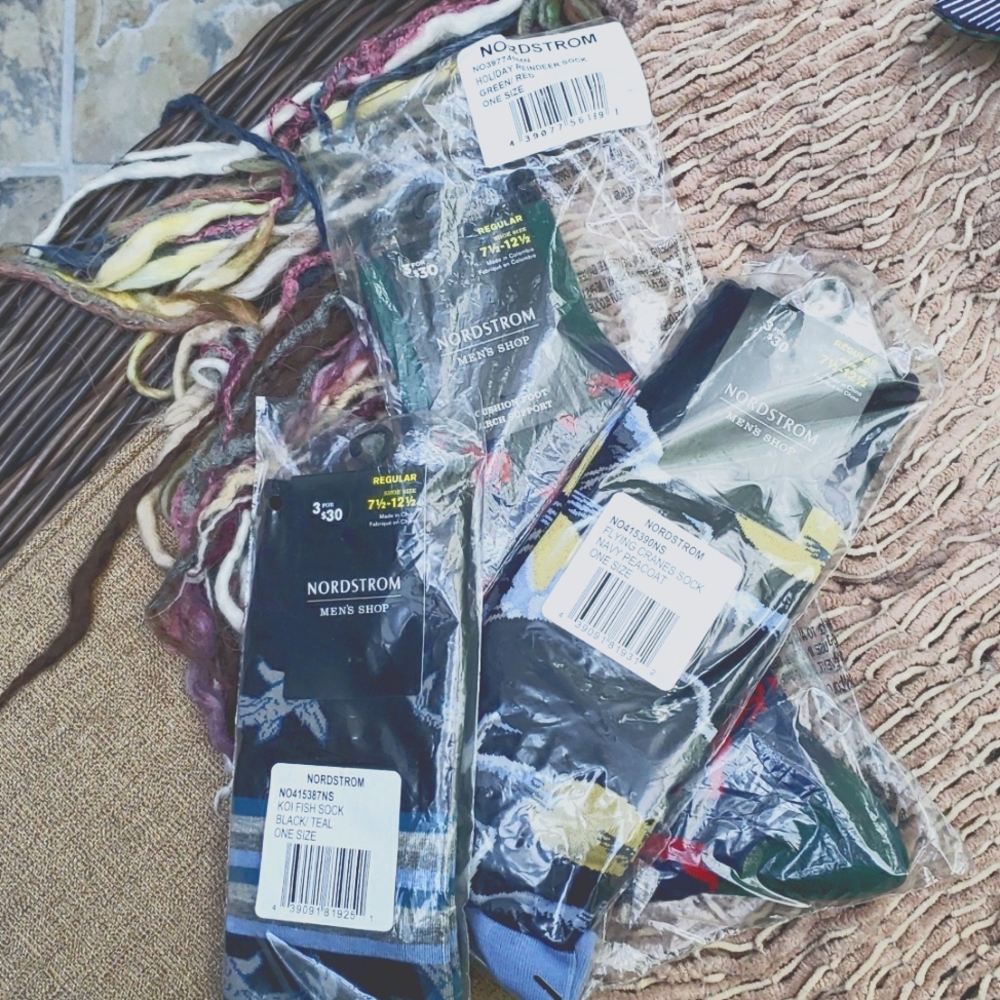 Nordstrom  Men's  Shop  Socks in packaging
